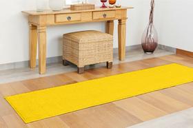 Passarela oasis classic 66x2,30 tapete macio trilho corredor quarto sala consultório não escorrega-amarelo-oasis