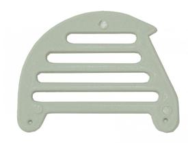 Passarinheira Plástica para Telha Romana Cinza Embalagem com 100 unidades - Gerplast, Opção: Cinza