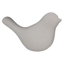 Passaro de ceramica branco 19cm x 7,5cm x 11cm - vj0014 - BTC
