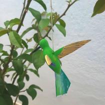 Pássaro de Madeira Beija Flor Pássaro de Madeira Beija Flor