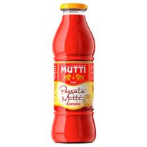 Passata di pomodoro classica em garrafa de vidro mutti 700g Passata di pomodoro classica em garrafa de vidro mutti 700g