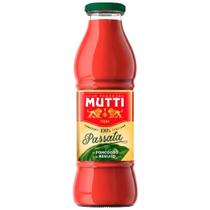 Passata di pomodoro rústica basilico em garrafa mutti 700g