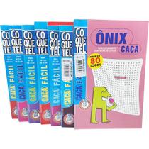 Passatempos Coquetel Nível Fácil +560 Jogos de Caça Palavras Kit 7 Volumes