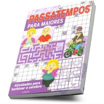 Passatempos Para Maiores - Atividades para turbinar o cérebro Passatempos Para Maiores - Atividades para turbinar o cérebro