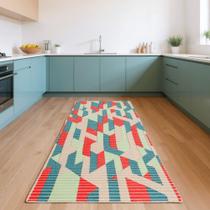 Passdeira Soft Plus Geometrica Cores Rolo 0,43x15m Vinil PVC