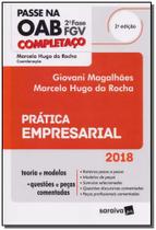 Passe na OAB. 2ª Fase FGV. Prática Empresarial (Português) Capa comum 19 fevereiro 2018 - SARAIVA (JURIDICOS) - GRUPO SARAIVA Passe na OAB. 2ª Fase FGV. Prática Empresarial (Português) Capa comum 19 fevereiro 2018 - SARAIVA (JURIDICOS) - GRUPO SARAIVA
