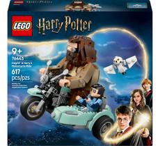 Passeio De Motocicleta De Hagrid E Harry Lego 76443