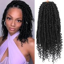 Passion Twist Crochet Hair BEFUNNY, 12 polegadas, 9 pacotes para mulheres Passion Twist Crochet Hair BEFUNNY, 12 polegadas, 9 pacotes para mulheres