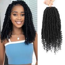 Passion Twist Crochet Hair BEFUNNY 14 cm, 9 pacotes para mulheres Passion Twist Crochet Hair BEFUNNY 14 cm, 9 pacotes para mulheres