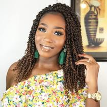 Passion Twist Crochet Hair Callia, 14 polegadas, 9 pacotes para mulheres negras