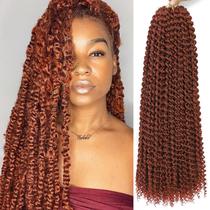 Passion Twist Hair Alrence Copper Red 50 cm 8 pacotes 350 ml Passion Twist Hair Alrence Copper Red 50 cm 8 pacotes 350 ml