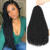 Passion Twist Hair Dansama Water Wave 18 polegadas, 6 pacotes Passion Twist Hair Dansama Water Wave 18 polegadas, 6 pacotes