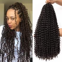 Passion Twist Hair Dorsanee Dark Brown 18 polegadas, 7 pacotes Passion Twist Hair Dorsanee Dark Brown 18 polegadas, 7 pacotes