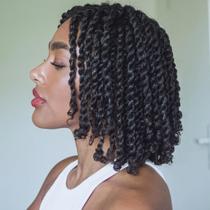 Passion Twist Hair TOZIKA Short 20cm, 8 pacotes para mulheres negras Passion Twist Hair TOZIKA Short 20cm, 8 pacotes para mulheres negras
