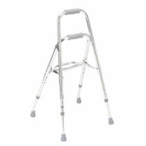 Passo lateral Doar walker Unidade de altura ajustável Hemi Estrutura de alumínio 300 lbs. Capacidade de peso 29-1/2 prata 1 Cada por Drive Medical