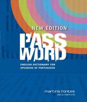 Password - English Dictionary For Speakers Of Portuguese - New Edition - MARTINS EDITORA