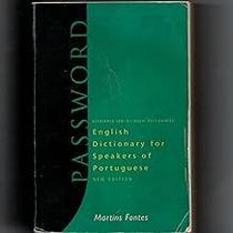 Password. English Dictionary For Speakers Of Portuguese Paperback John Parker / Monica Stahel (trad)