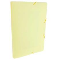 Pasta 40 Mm Dello - Amarelo Pastel Pasta 40 Mm Dello - Amarelo Pastel