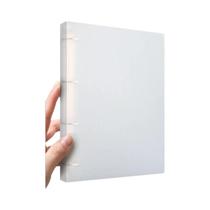 Pasta A4 com 4 Furos - Tipo D, Transparente, PP - 2023