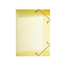 Pasta Aba e Elástico PP 1/2 Ofício 180mm x 245mm Amarela - DELLO Pasta Aba e Elástico PP 1/2 Ofício 180mm x 245mm Amarela - DELLO