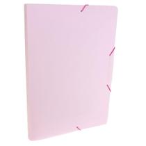 Pasta Aba Elástica 3cm Oficio Linho Serena Rosa Pastel-Dello Pasta Aba Elástica 3cm Oficio Linho Serena Rosa Pastel-Dello