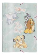 Pasta Aba Elástica DAC Disney Clássicos Decorada Verde-claro Pasta Aba Elástica DAC Disney Clássicos Decorada Verde-claro