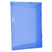 Pasta Aba Elástica Dac Ofício Sem Lombo - Azul Pasta Aba Elástica Dac Ofício Sem Lombo - Azul