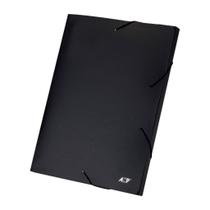 Pasta Aba Elástica Ofício 20mm Linha Black Preta ACP Pasta Aba Elástica Ofício 20mm Linha Black Preta ACP