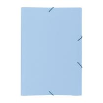 Pasta Aba Elástica Ofício Azul Pastel ACP