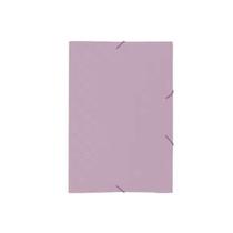 Pasta Aba Elástica Ofício Plástica Fosca Lilas Pastel com 10 Pasta Aba Elástica Ofício Plástica Fosca Lilas Pastel com 10