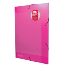 Pasta Aba Elástica Ofício S/ Lombo Onda Rosa Dac
