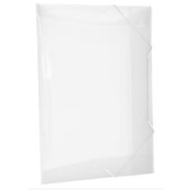 Pasta Aba Elástica Ofício s/Lombo Transparente Line - DAC