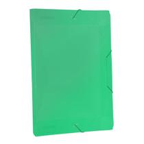 Pasta Aba Elástica Organizadora de 20mm Com Lombo Ofício Verde Original Pasta Aba Elástica Organizadora de 20mm Com Lombo Ofício Verde Original