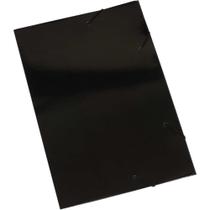 Pasta ABA Elástica Papel Ofício Preta - Pacote com 20 Unidades Pasta ABA Elástica Papel Ofício Preta - Pacote com 20 Unidades