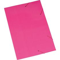 Pasta aba elastica papel oficio rosa polycart