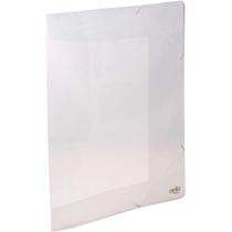 Pasta Aba Elástica Plastica A3 Cristal Top Line Com 5 Uni Pasta Aba Elástica Plastica A3 Cristal Top Line Com 5 Uni