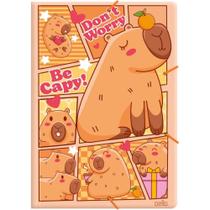 Pasta ABA Elástica Plástica A4 BE CAPY Laranja Pacote com 10 Pasta ABA Elástica Plástica A4 BE CAPY Laranja Pacote com 10