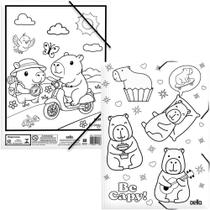 Pasta ABA Elástica Plástica Capivara AR BE CAPPY II P/COLO Pacote com 10 Pasta ABA Elástica Plástica Capivara AR BE CAPPY II P/COLO Pacote com 10