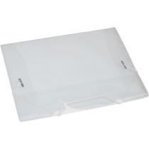 Pasta ABA Elástica Plástica Mini Cristal PCT com 10