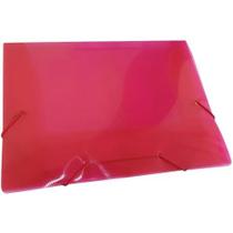 Pasta Aba Elastica Plastica Mini Vermelha