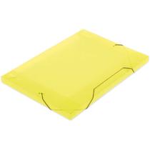 Pasta ABA Elastica Plastica Oficio 18MM Amarela SOFT Pasta ABA Elastica Plastica Oficio 18MM Amarela SOFT