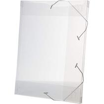 Pasta Aba Elastica Plastica Oficio 20Mm Cristal Delloline Pasta Aba Elastica Plastica Oficio 20Mm Cristal Delloline