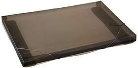 Pasta Aba Elastica Plastica Oficio 20Mm Fume Pasta Aba Elastica Plastica Oficio 20Mm Fume