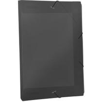 Pasta Aba Elastica Plastica Oficio 20Mm Fume