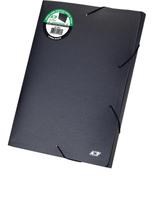 Pasta Aba Elastica Plastica Oficio 20mm Linha Black pct C/10 Pasta Aba Elastica Plastica Oficio 20mm Linha Black pct C/10