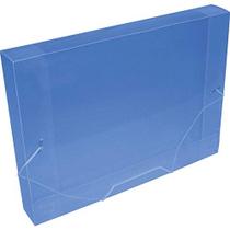 Pasta Aba Elastica Plastica Oficio 40Mm Azul Pasta Aba Elastica Plastica Oficio 40Mm Azul
