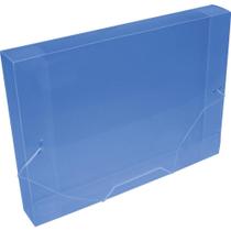 Pasta ABA Elástica Plástica Ofício 40MM Azul - Pacote com 10 Pasta ABA Elástica Plástica Ofício 40MM Azul - Pacote com 10