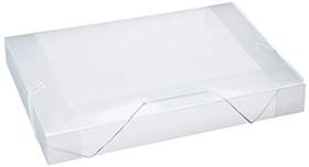 Pasta Aba Elastica Plastica Oficio 40Mm Cristal