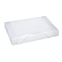 Pasta aba elastica plastica oficio 40mm cristal - acp Pasta aba elastica plastica oficio 40mm cristal - acp