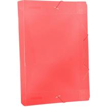 Pasta ABA Elastica Plastica Oficio 40MM Vermelho PCT.C/10 Pasta ABA Elastica Plastica Oficio 40MM Vermelho PCT.C/10